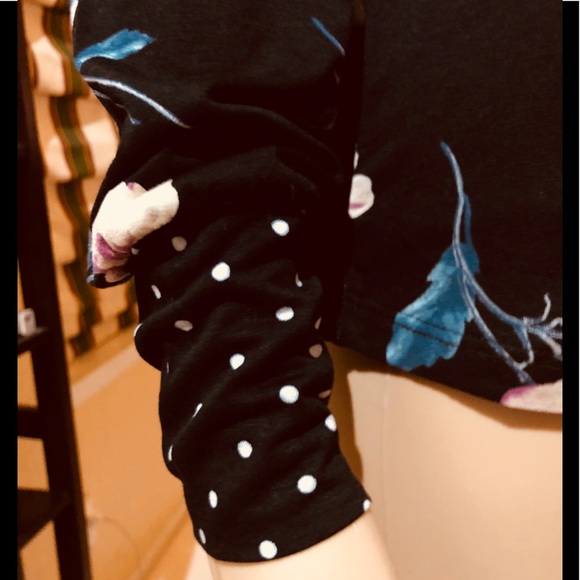 American Rag long sleeve Black and white top - Picture 4 of 6